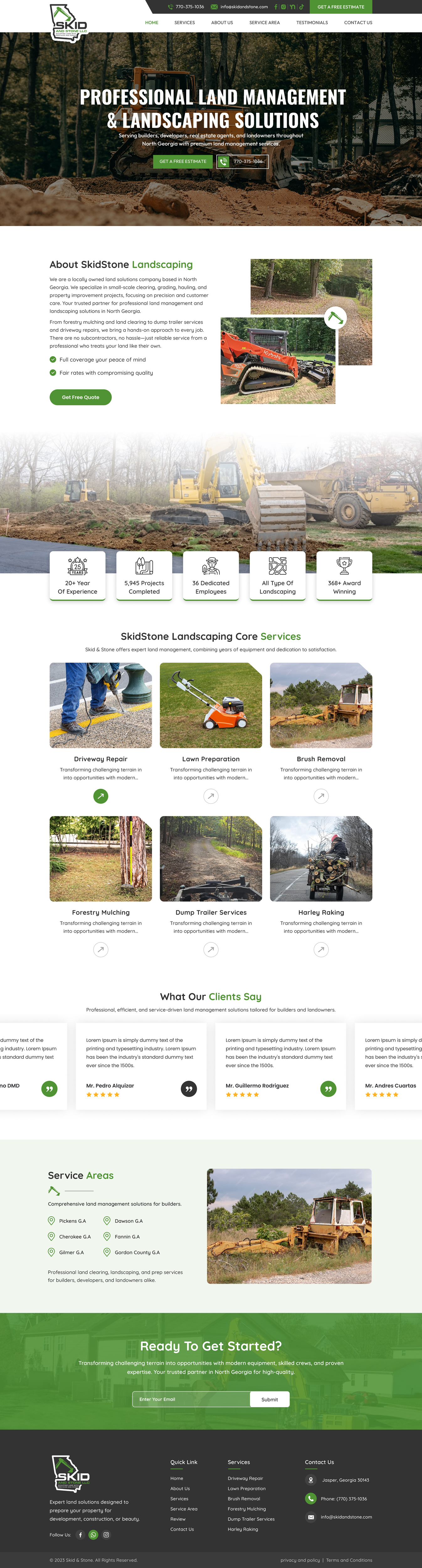 Web Design by Sbss for Skid and Stone, LLC | Design #36361501