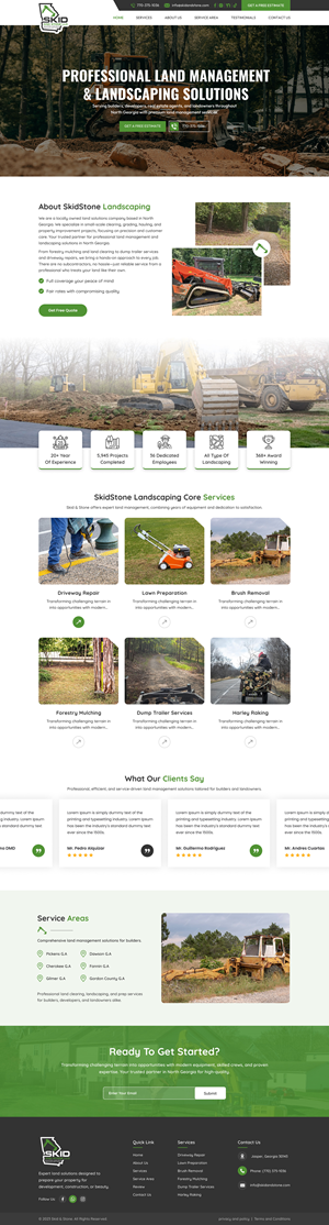 Web Design by Sbss for Skid and Stone, LLC | Design: #36361501