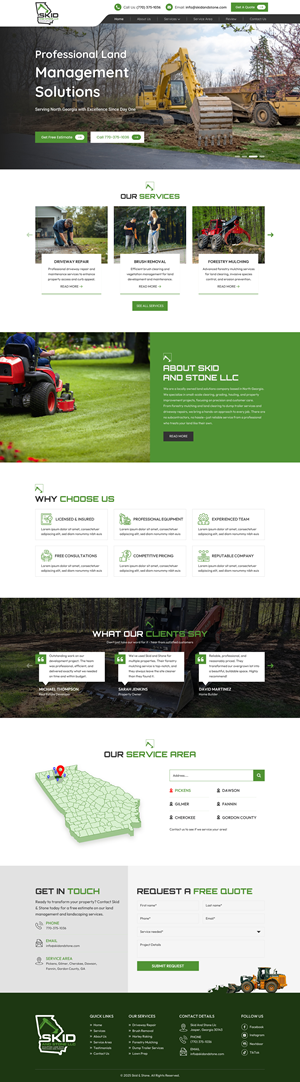 Web Design by Sbss for Skid and Stone, LLC | Design: #36361505