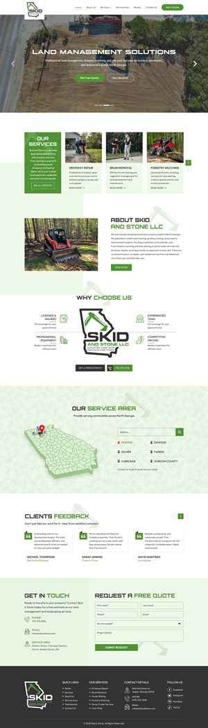 Web Design by Sbss for Skid and Stone, LLC | Design: #36361506
