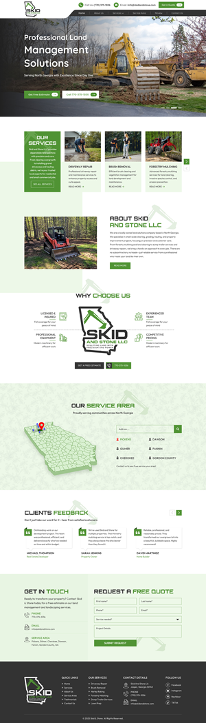 Web Design by Sbss for Skid and Stone, LLC | Design: #36361508