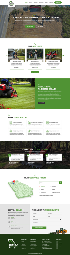 Web Design by Sbss for Skid and Stone, LLC | Design: #36361509