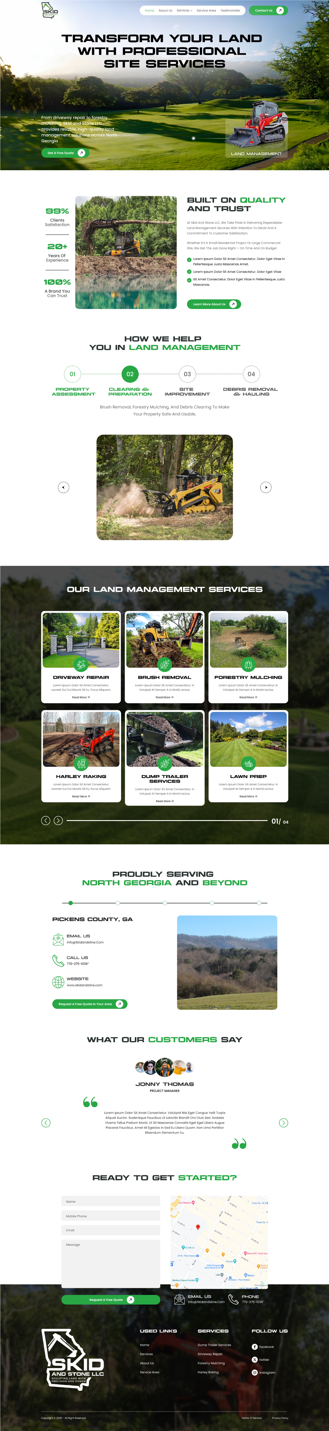 Web Design by victipedia for Skid and Stone, LLC | Design #36355938