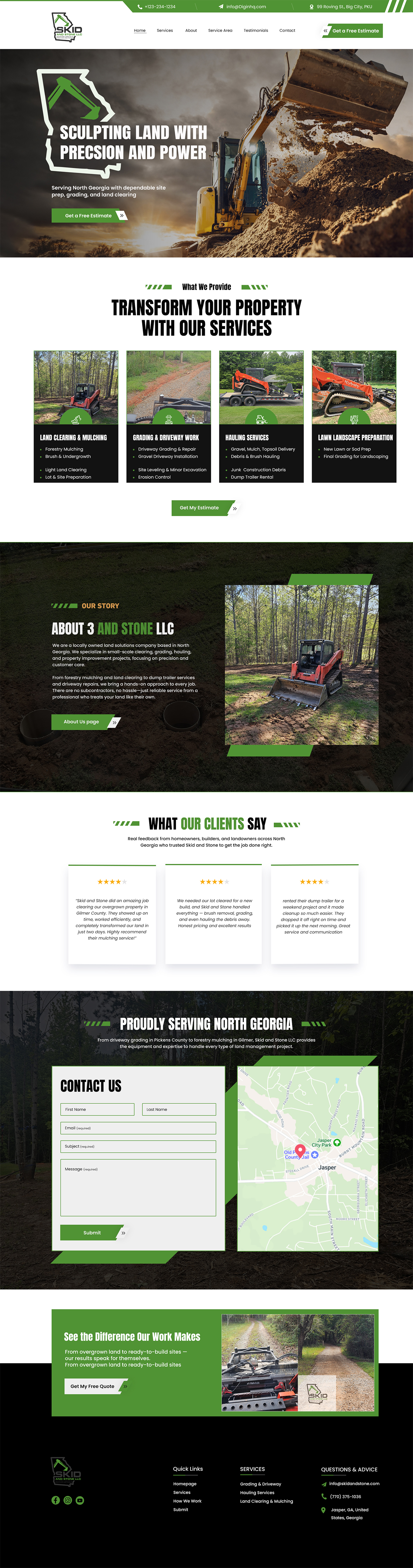Web Design by UD_Pro for Skid and Stone, LLC | Design #36362607