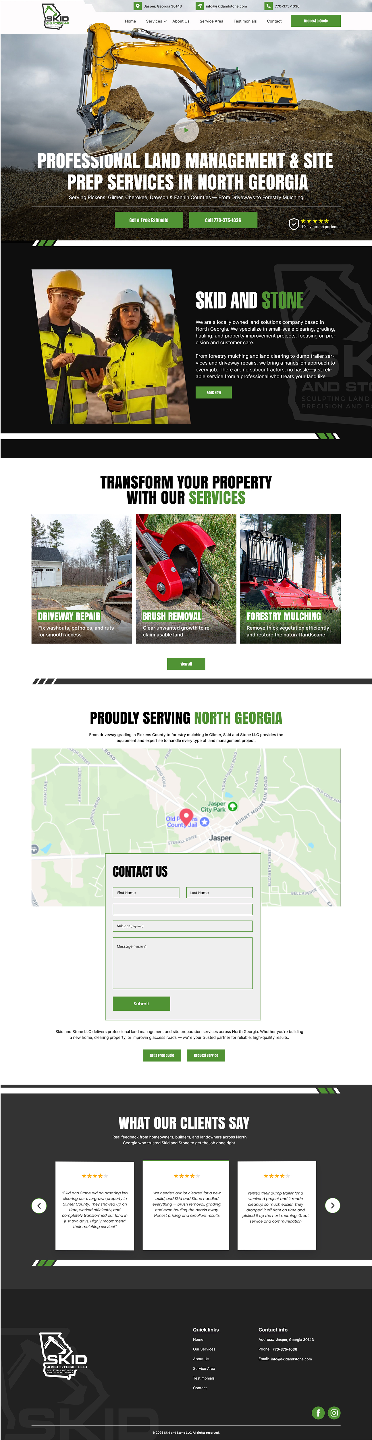 Web Design by UD_Pro for Skid and Stone, LLC | Design #36362608