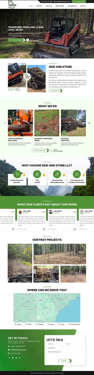Web Design by Titan Eagle for Skid and Stone, LLC | Design: #36349657