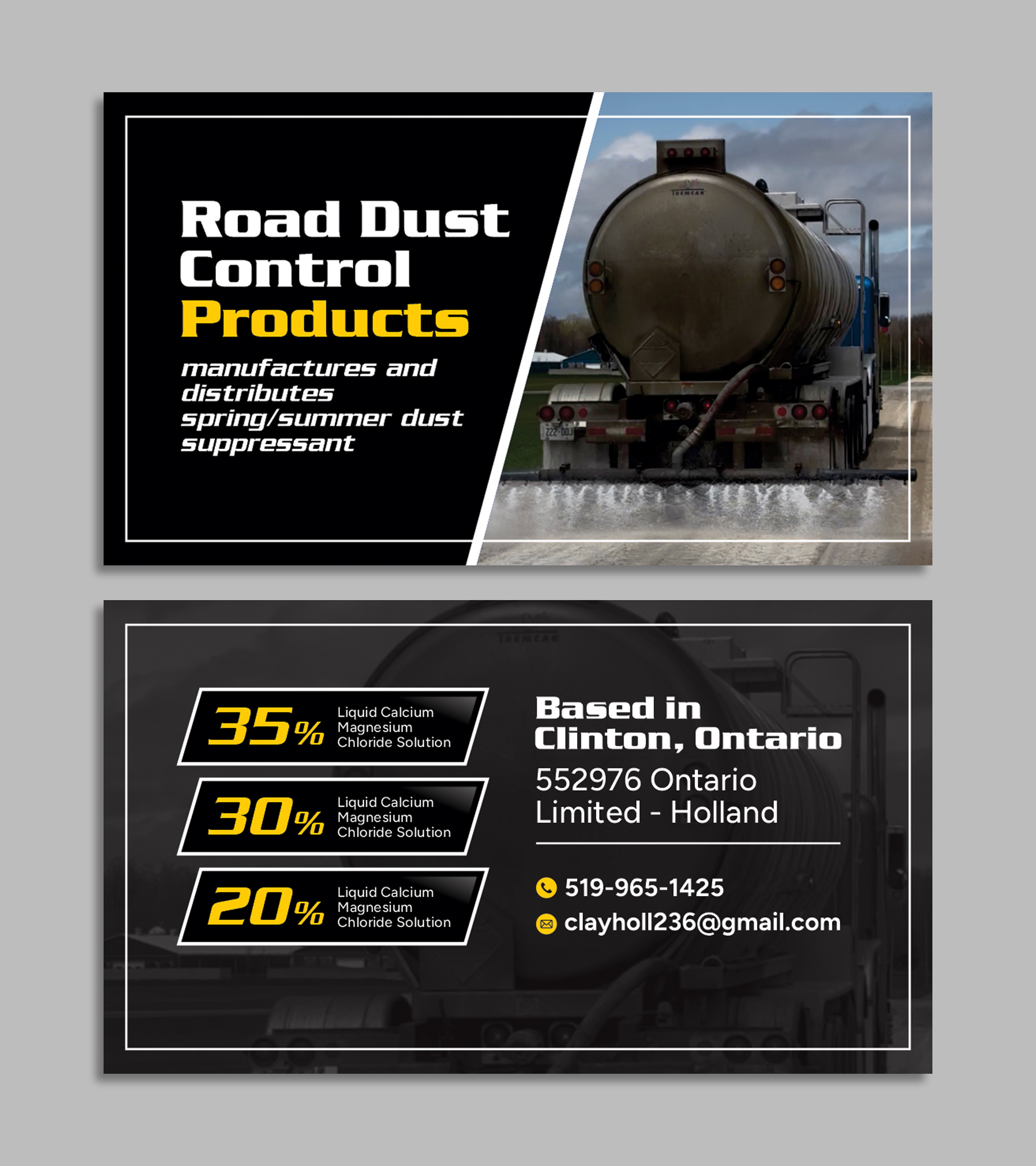 Design de Carte de Visite par Dzhafir pour 552976 Ontario Limited - Holland | Design #36347275