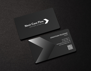 Next Core Flow Business Card Design