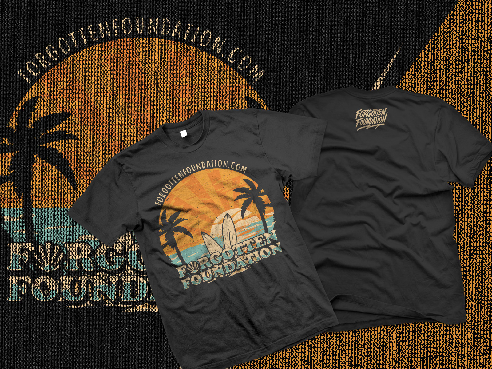 T-shirt Design by HNS Graphic for FORGOTTEN FOUNDATION | Design #36351262