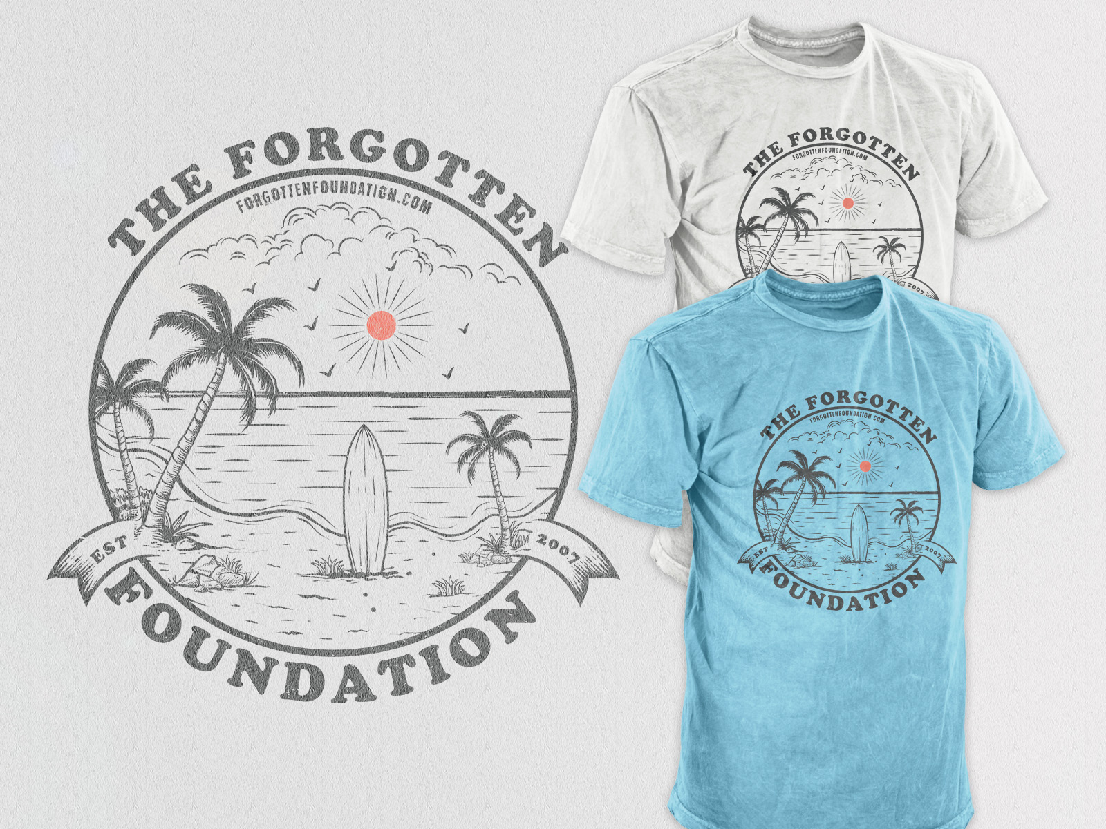 T-shirt Design by HNS Graphic for FORGOTTEN FOUNDATION | Design #36362865