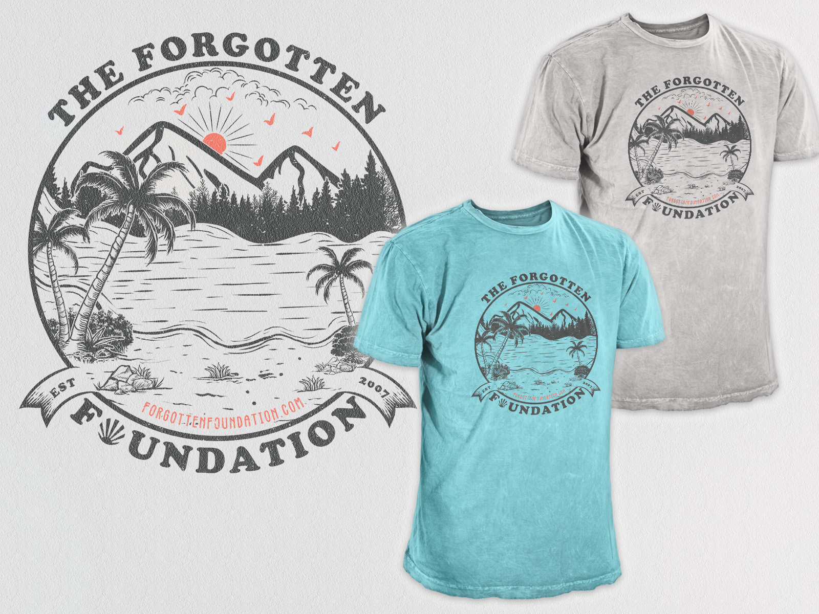 Diseño de Camiseta por HNS Graphic para FORGOTTEN FOUNDATION | Diseño #36368604