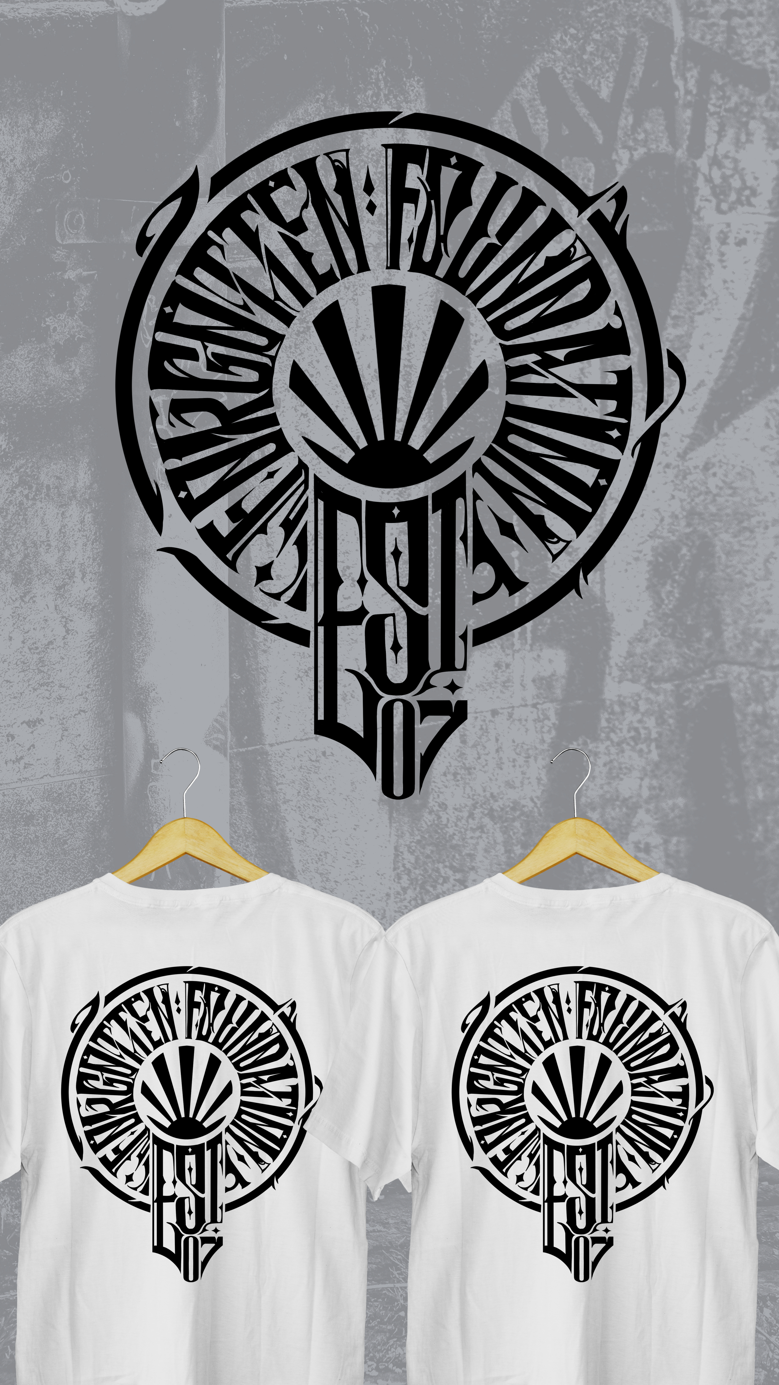 T-shirt Design by hanartall for FORGOTTEN FOUNDATION | Design #36374962