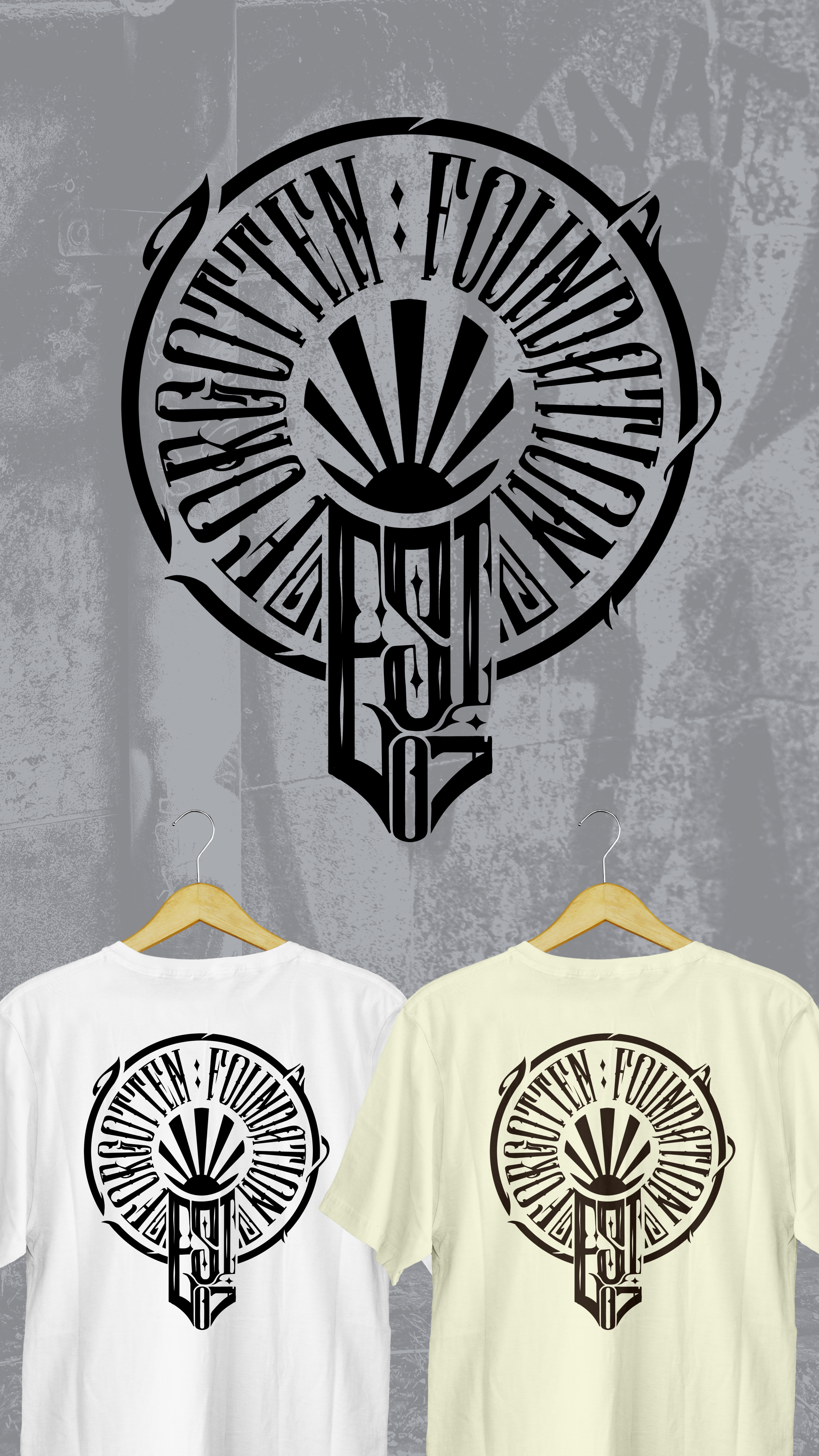 T-shirt Design by hanartall for FORGOTTEN FOUNDATION | Design #36391435