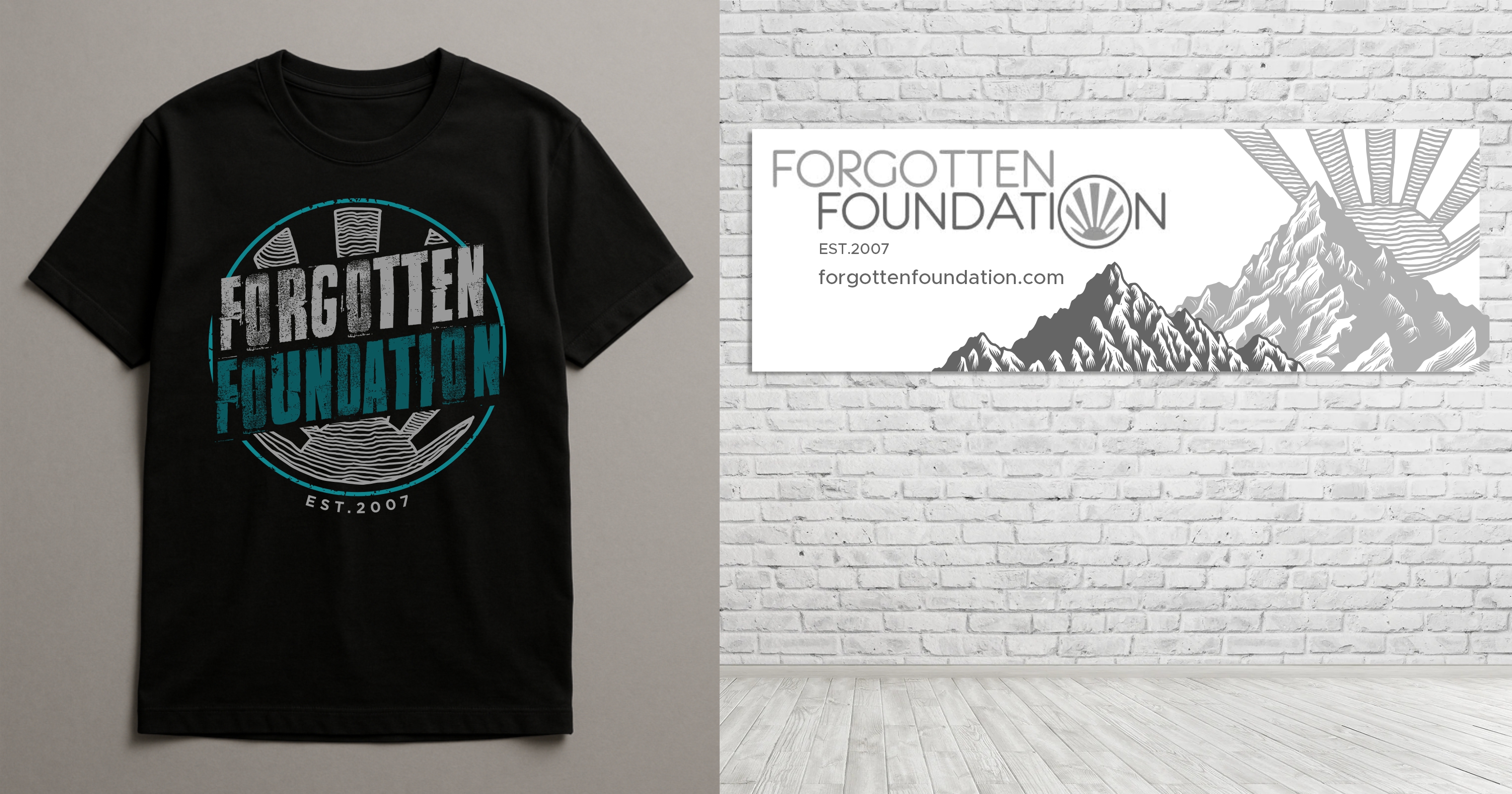 T-shirt Design by erikdesign for FORGOTTEN FOUNDATION | Design #36343691