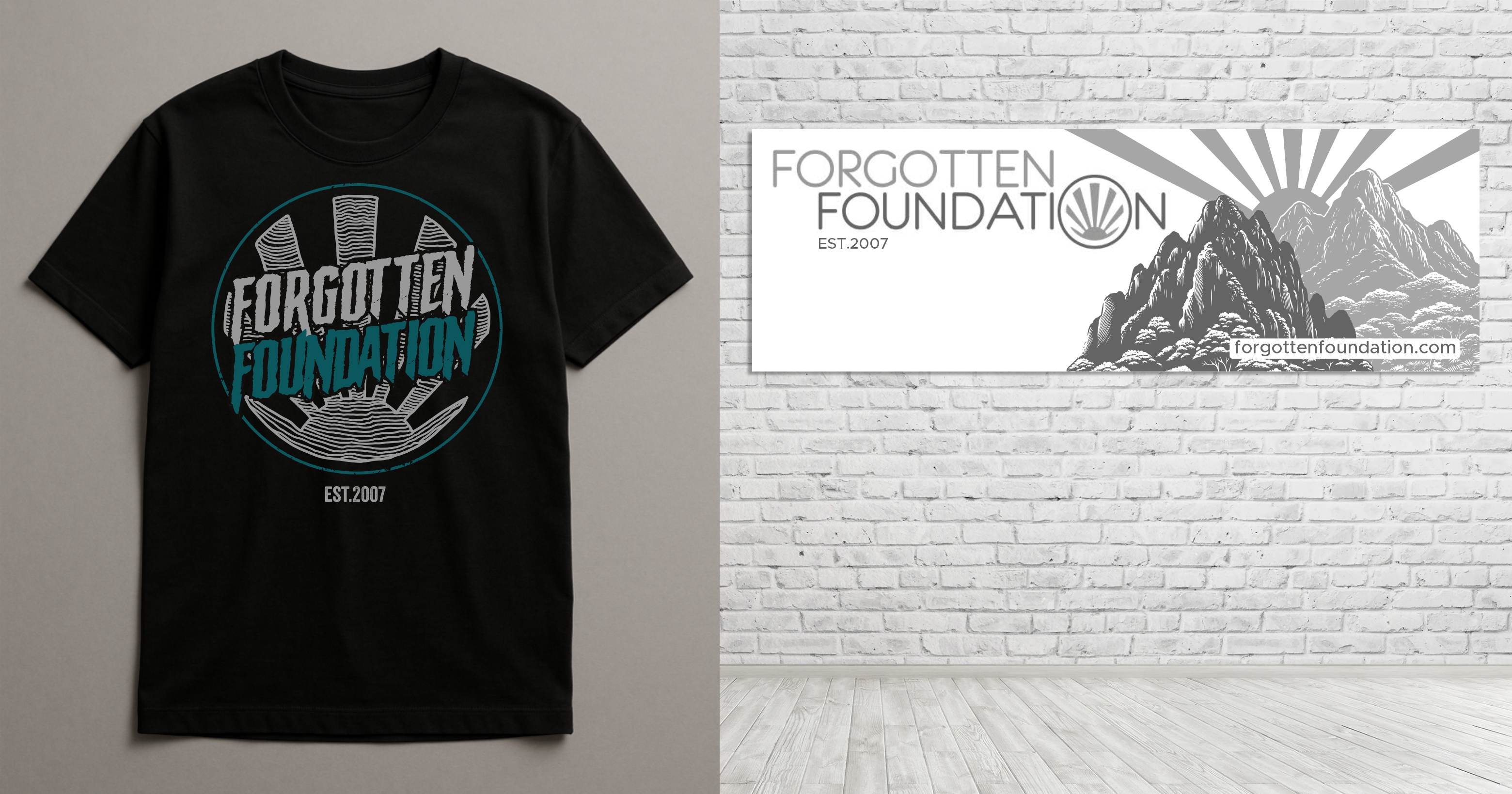 T-shirt Design by erikdesign for FORGOTTEN FOUNDATION | Design #36363301