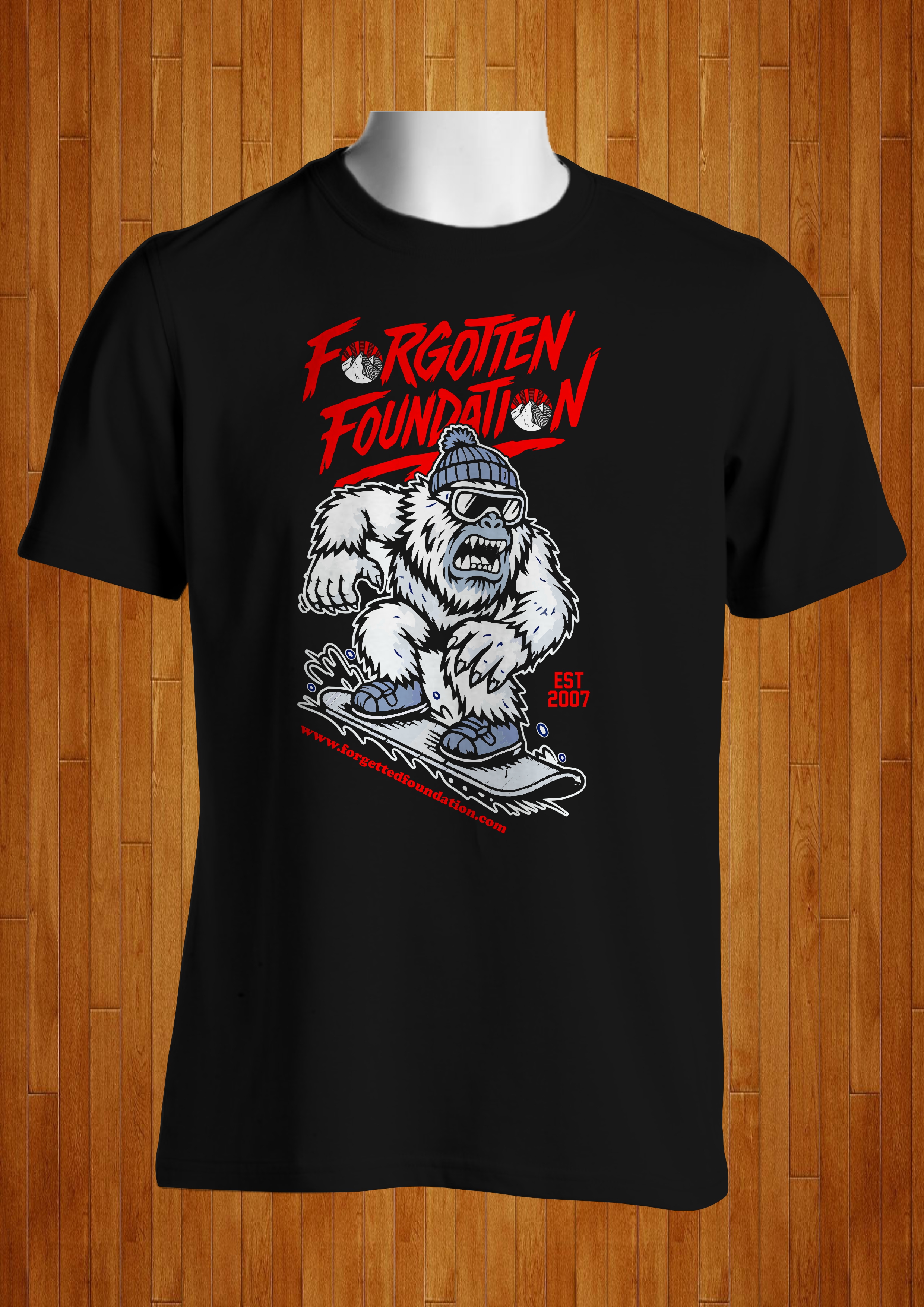 T-shirt Design by MangkuJiwo for FORGOTTEN FOUNDATION | Design #36374466