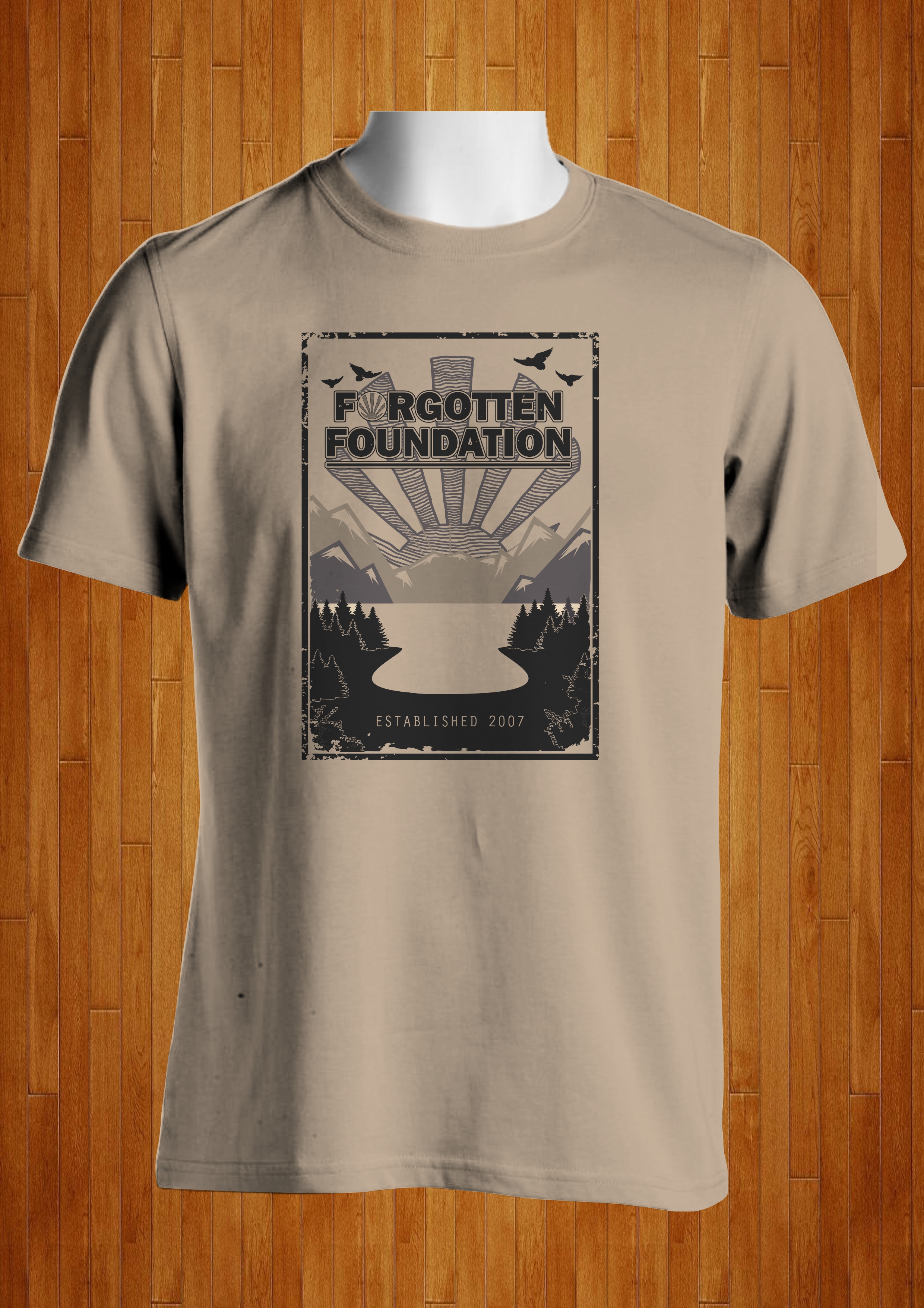 T-shirt Design by MangkuJiwo for FORGOTTEN FOUNDATION | Design #36383864