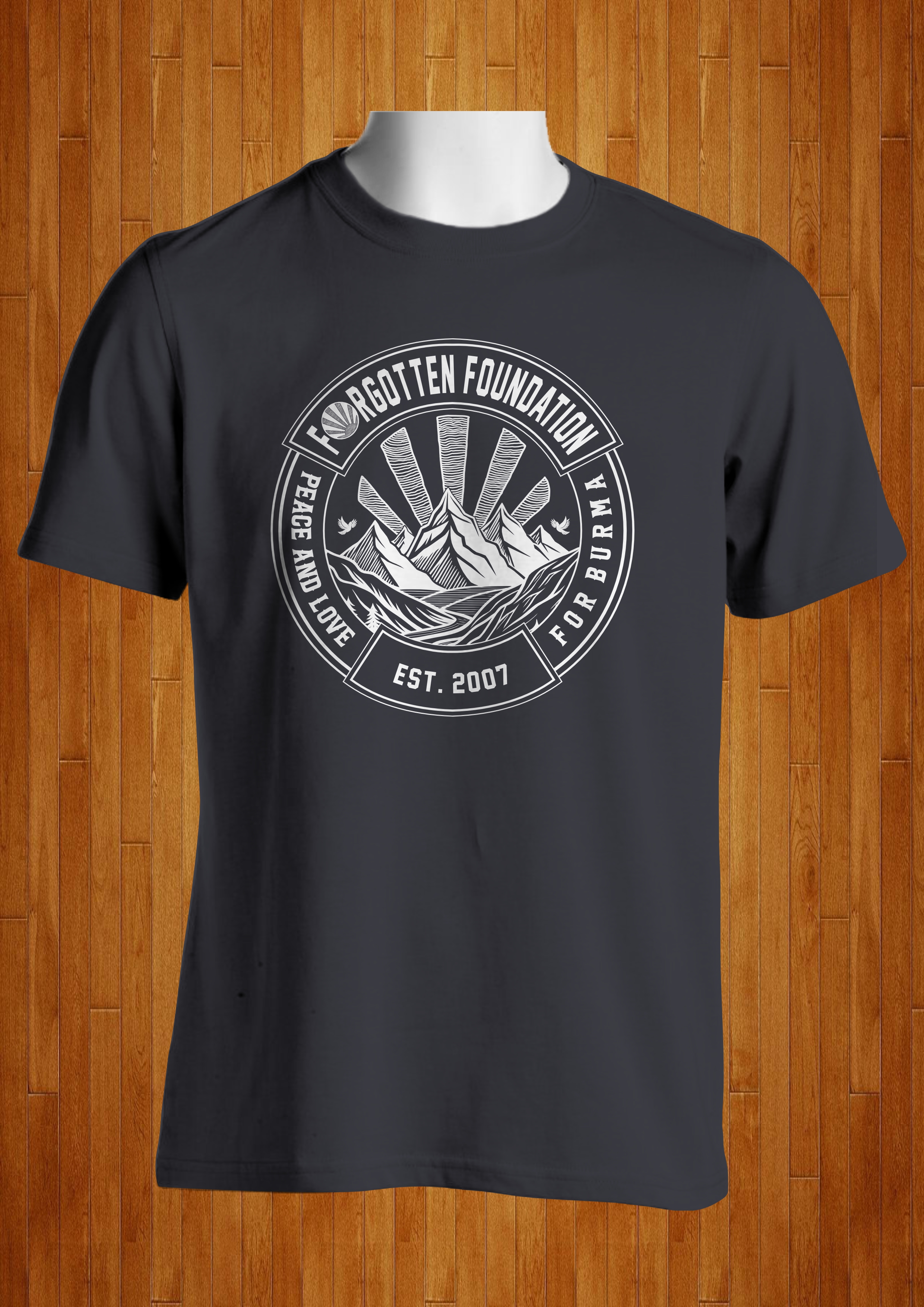 T-shirt Design by MangkuJiwo for FORGOTTEN FOUNDATION | Design #36385465