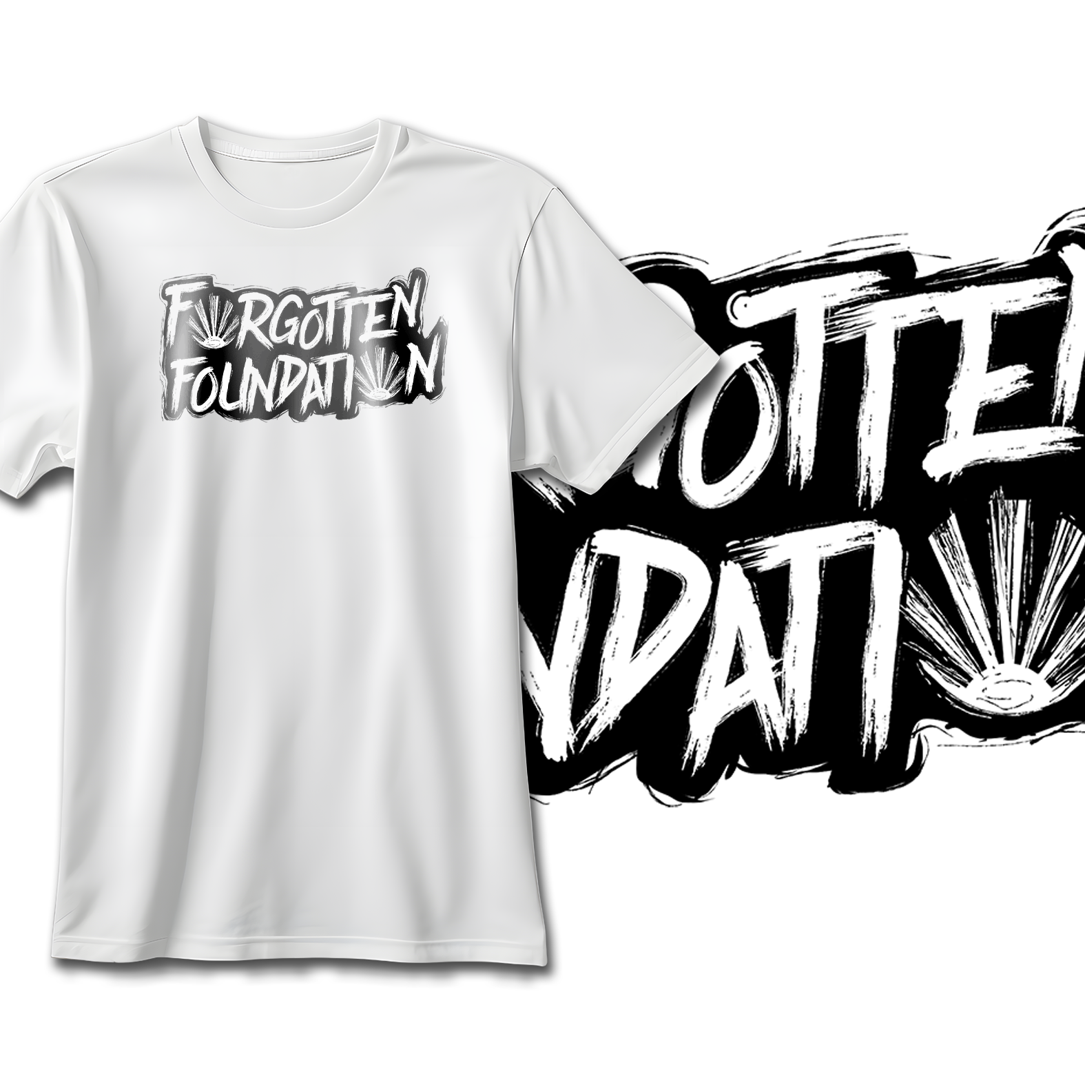 T-shirt Design by Fortunate Studio for FORGOTTEN FOUNDATION | Design #36345236