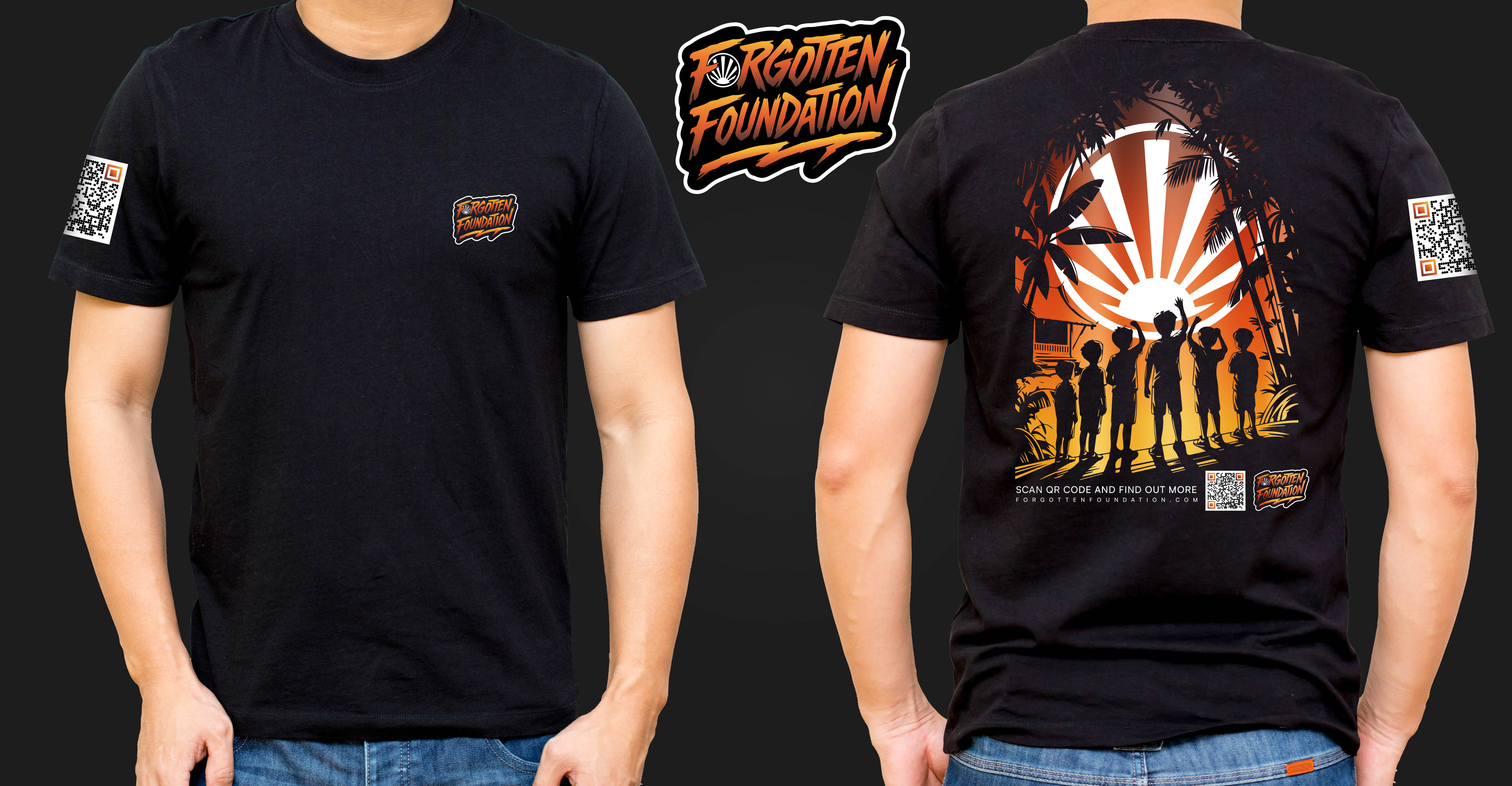 T-shirt Design by KickArt for FORGOTTEN FOUNDATION | Design #36383771