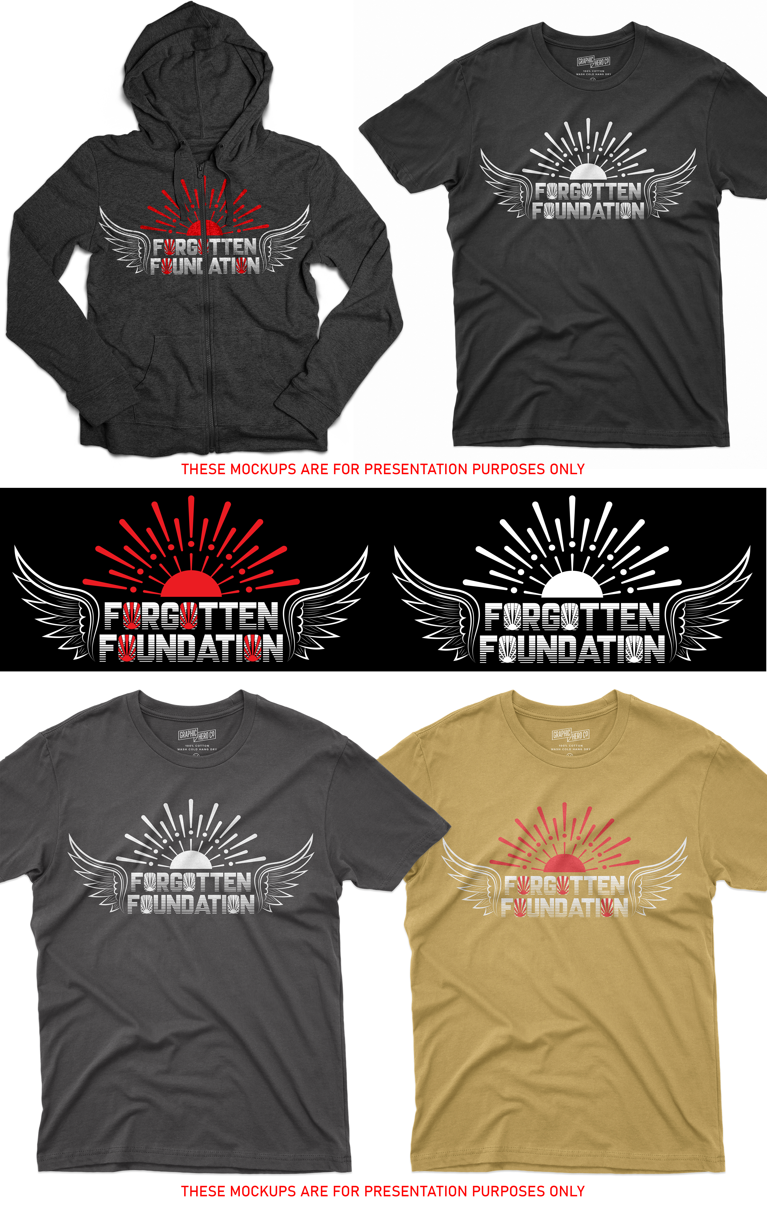 T-shirt Design by Nasima Artizo for FORGOTTEN FOUNDATION | Design #36364213