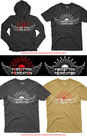 T-shirt Design by Nasima Artizo for FORGOTTEN FOUNDATION | Design #36364213