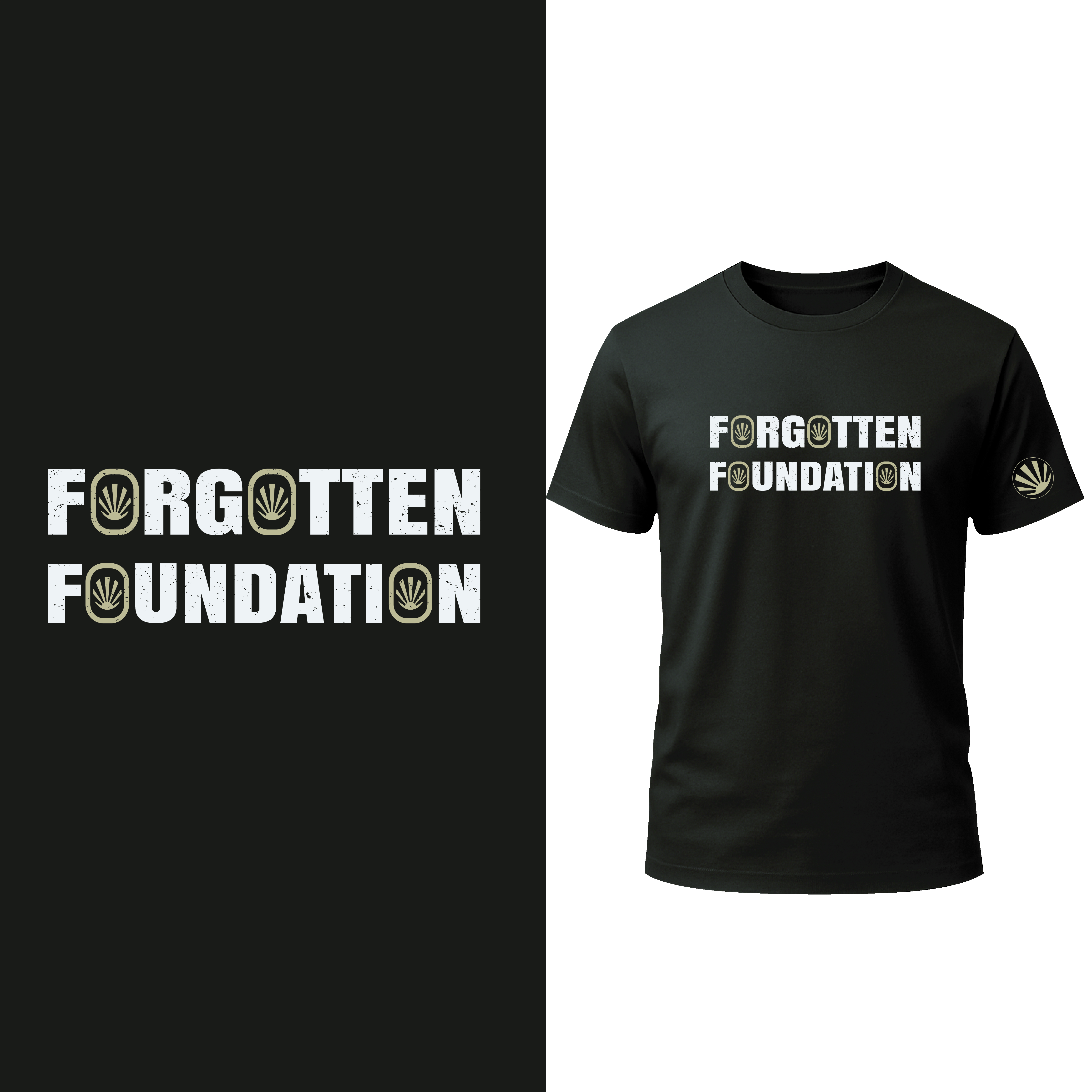 T-shirt Design by amda51 for FORGOTTEN FOUNDATION | Design #36371974