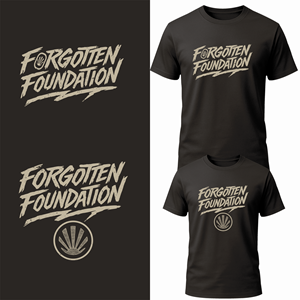 T-shirt Design by amda51 for FORGOTTEN FOUNDATION | Design: #36424111
