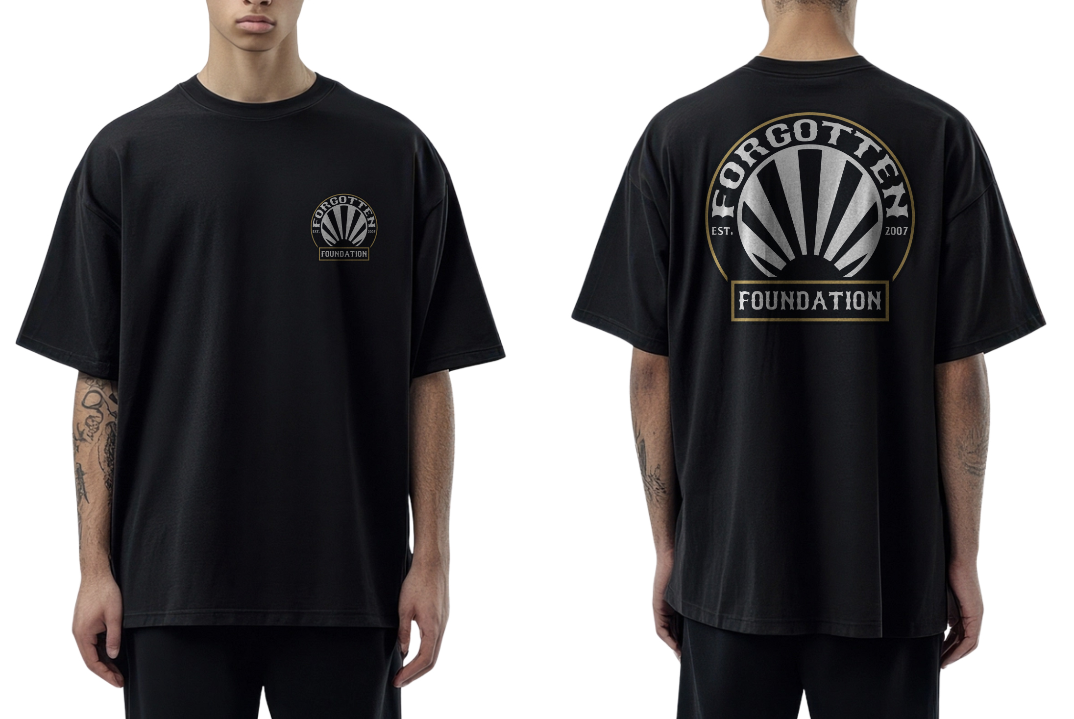 T-shirt Design by intheshadows for FORGOTTEN FOUNDATION | Design: #36377566