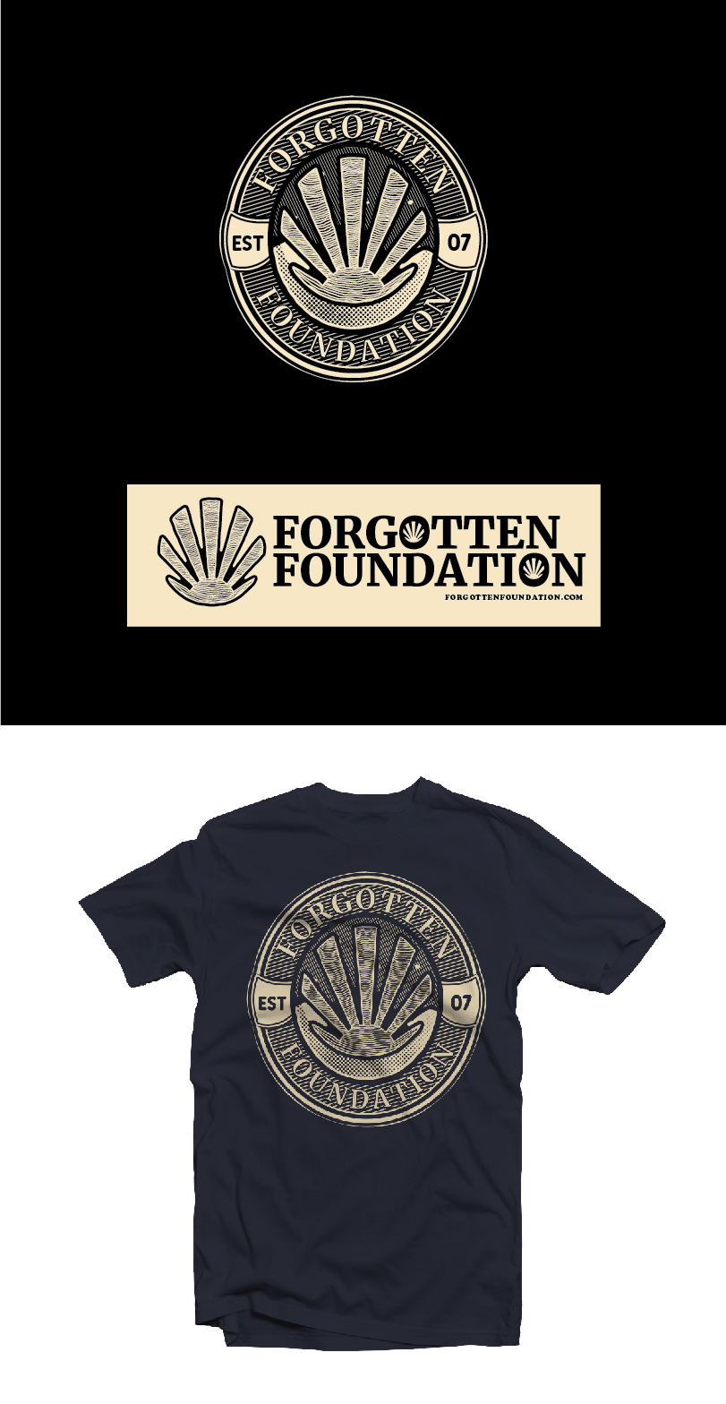 T-shirt Design by Ngoeg for FORGOTTEN FOUNDATION | Design #36384443