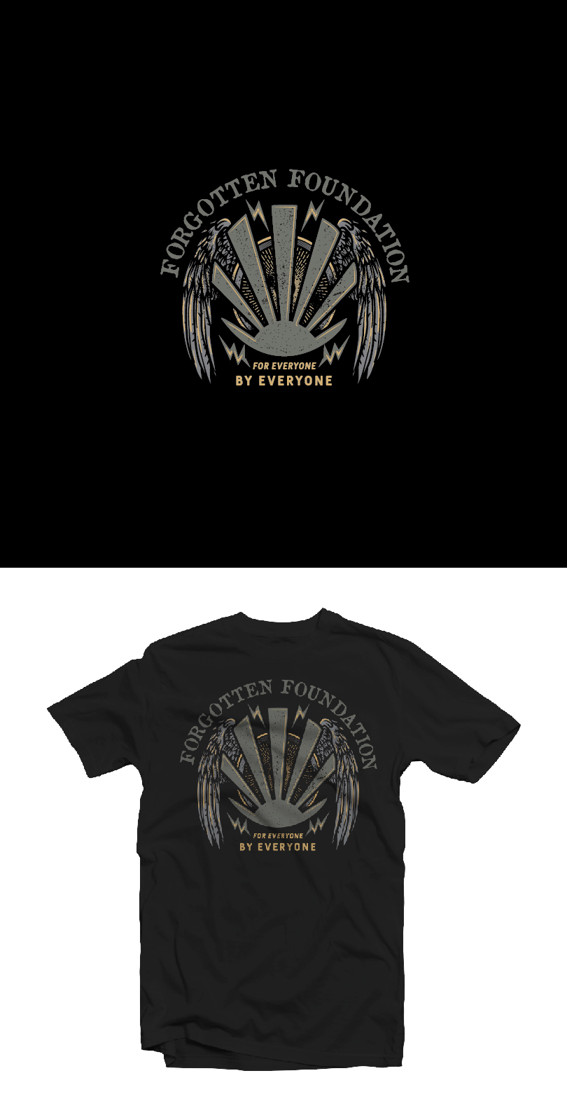 T-shirt Design by Ngoeg for FORGOTTEN FOUNDATION | Design #36384562