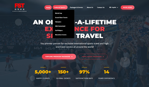 Web Design by "DesignsWorld" for Forsportstravel | Design: #36506942