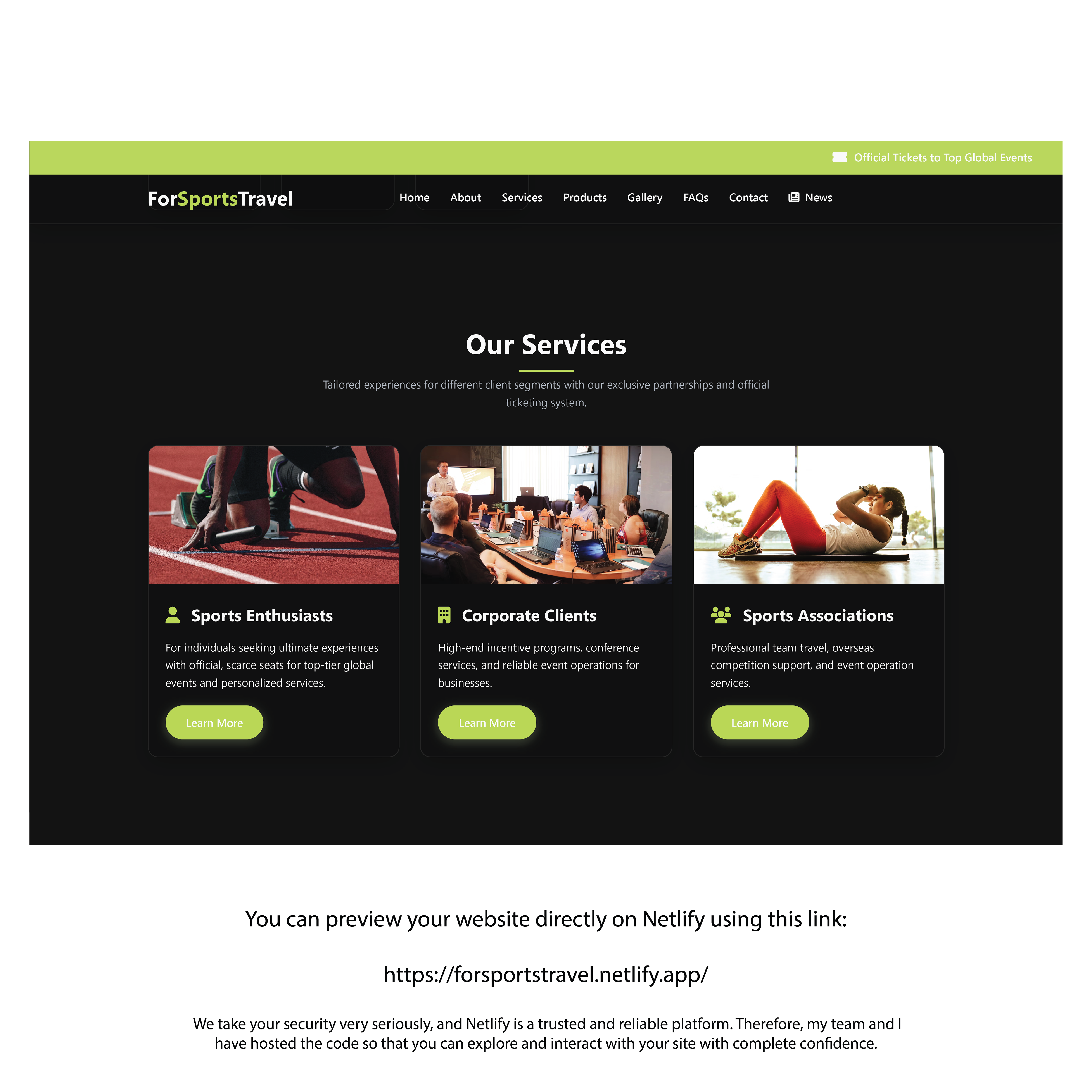 Web-Design von Mesotoday für Forsportstravel | Design #36348556