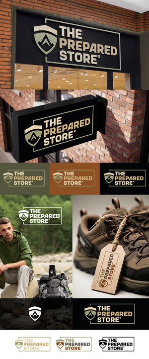 Seeking a slick professional logo for the Prepared Store, a retail and online store