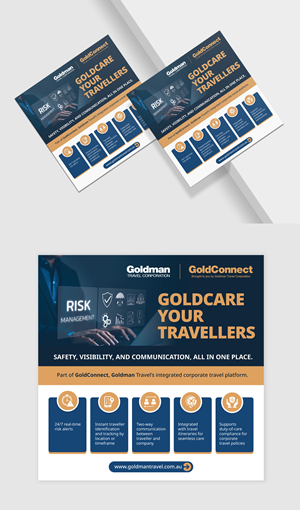 Flyer Design by vcreatived for Goldman Travel Corporation | Design: #36348052