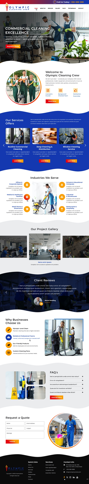 Web Design by pb for ONEELEVEN | Design: #36355557