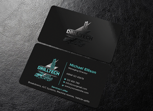 Business Card Design by Expert Bappy for Drill Tech Auto Electrical  | Design: #36345820