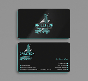 Business Card Design by Expert Bappy for Drill Tech Auto Electrical  | Design: #36345871