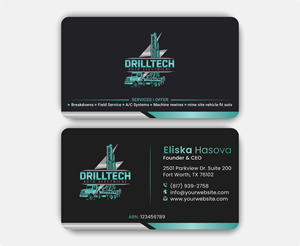 Business Card Design by DesignerShahadat for Drill Tech Auto Electrical  | Design: #36347932