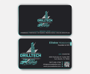 Business Card Design by DesignerShahadat for Drill Tech Auto Electrical  | Design: #36348121
