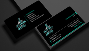 Business Card Design by freelancer75 for Drill Tech Auto Electrical  | Design: #36348691