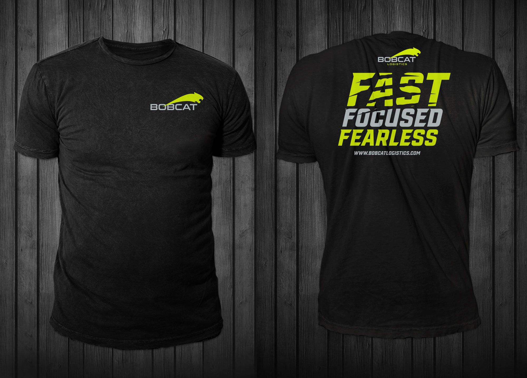 T-shirt Design by Sergio Coelho for Bobcat Logistics Ltd | Design #36368719