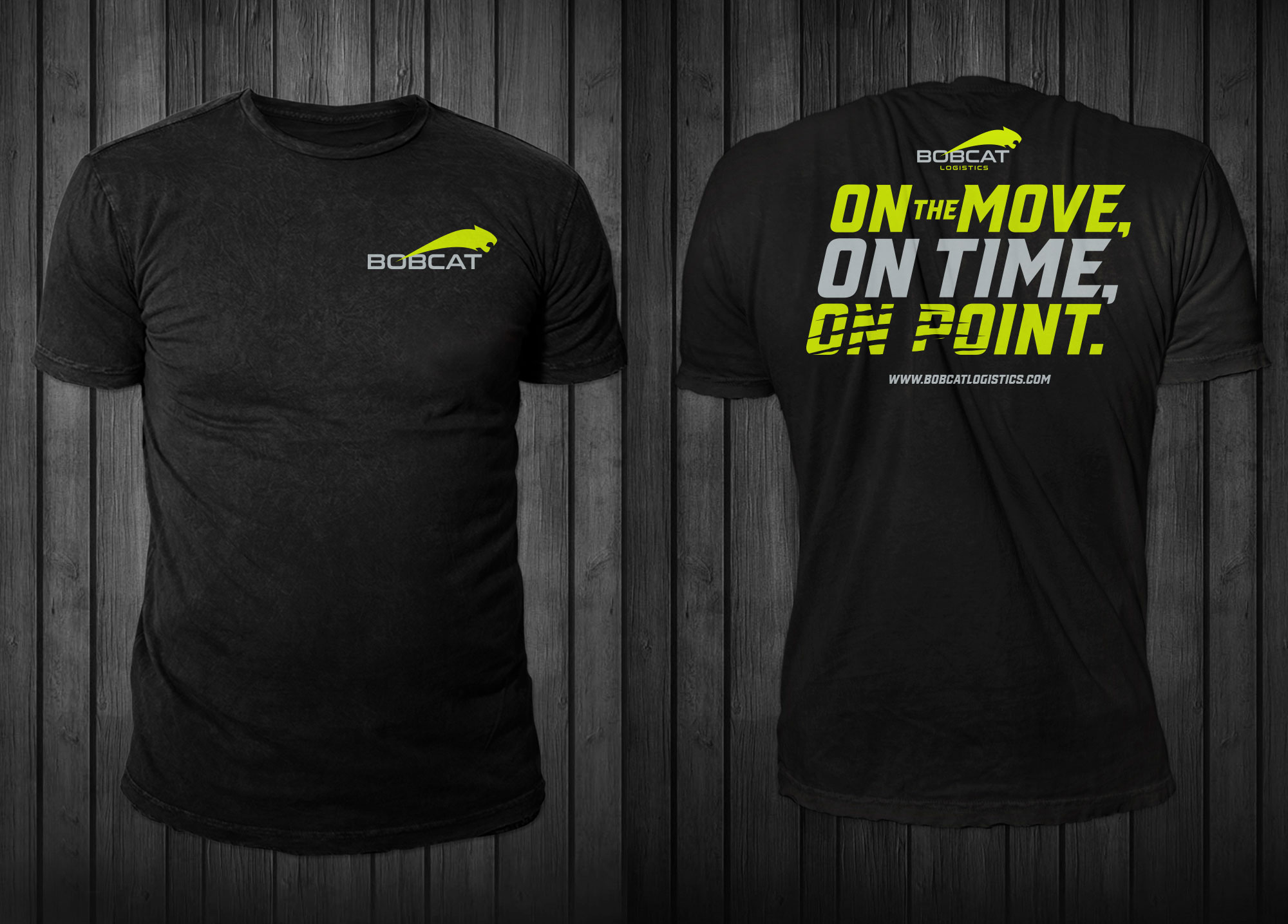 T-shirt Design by Sergio Coelho for Bobcat Logistics Ltd | Design #36368735