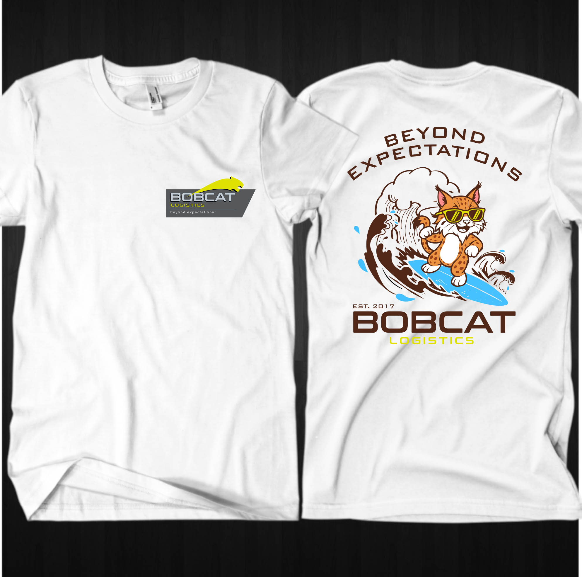 T-shirt Design by Rheanza for Bobcat Logistics Ltd | Design #36359823