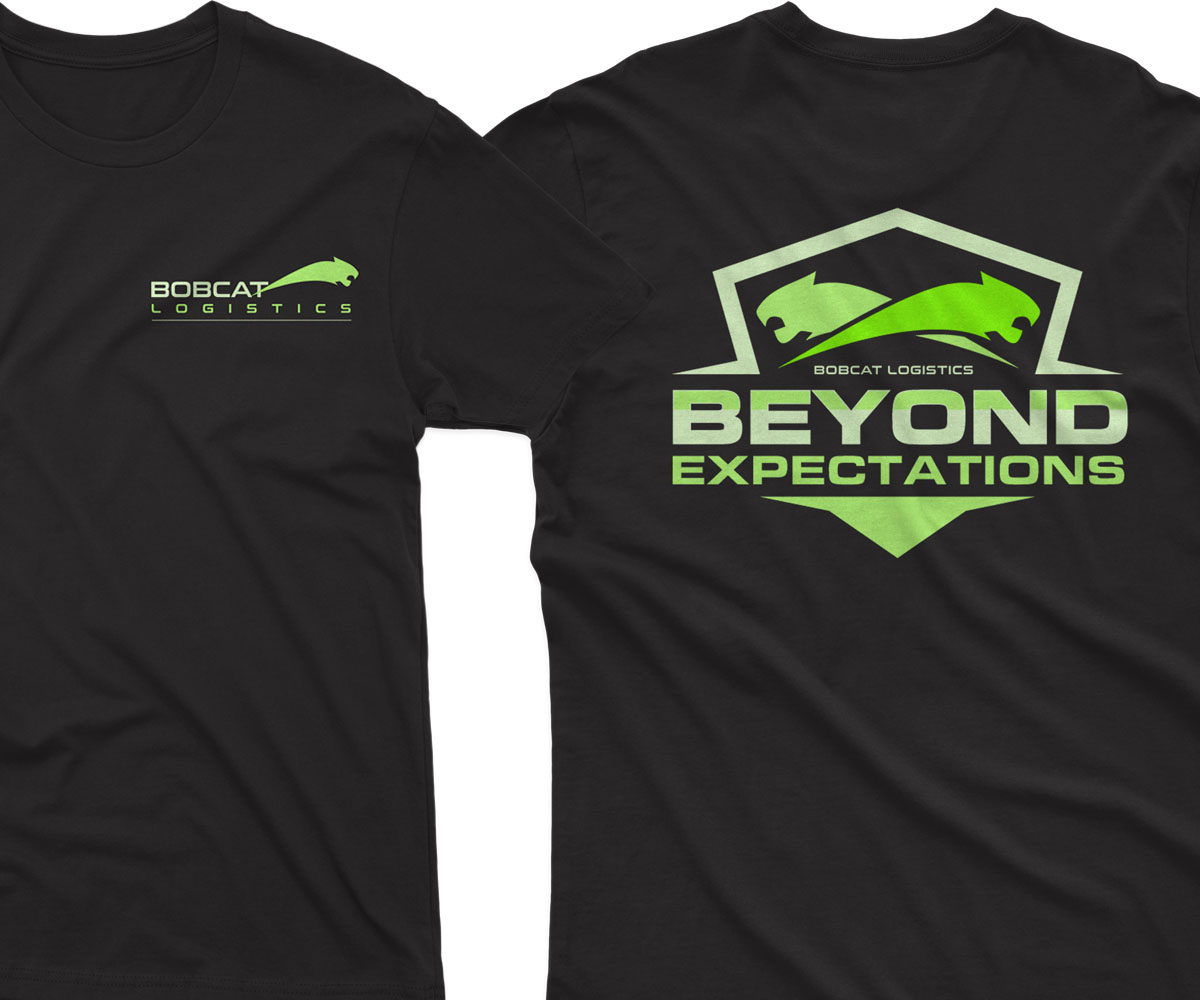 T-shirt Design by vectorone111 for Bobcat Logistics Ltd | Design #36404508