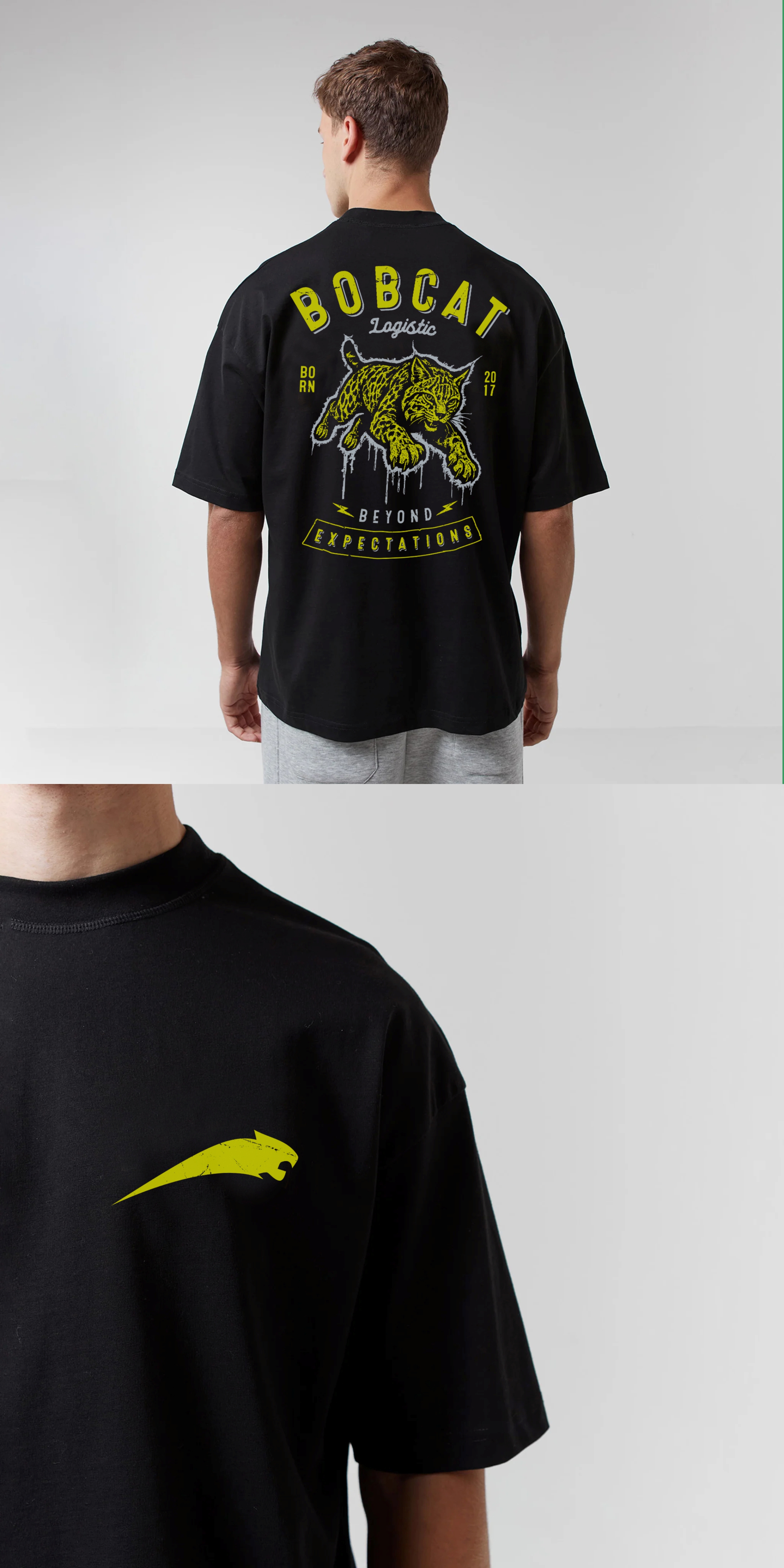 T-shirt Design by DoppelGanger Studio for Bobcat Logistics Ltd | Design #36360591