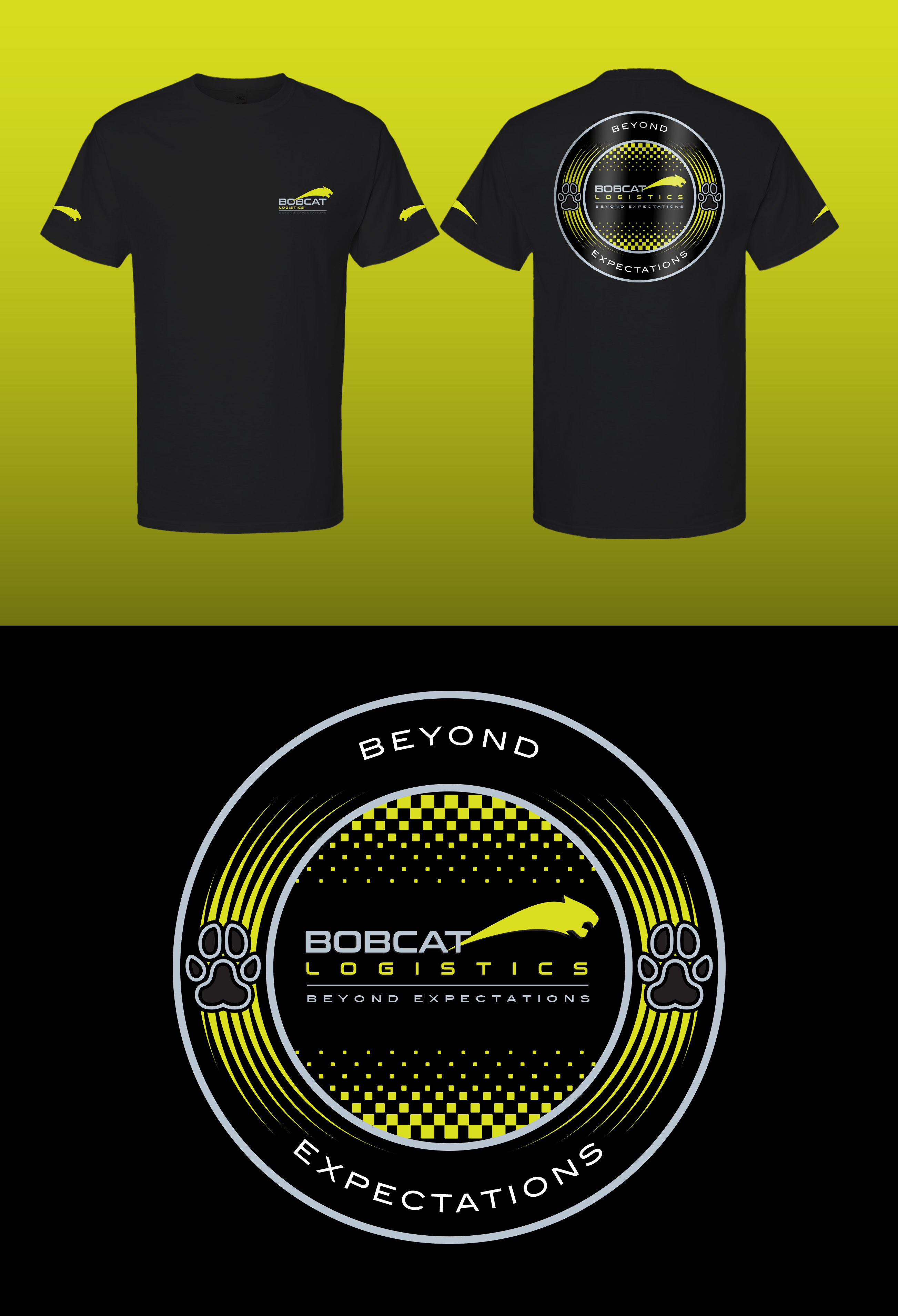 T-shirt Design by KickArt for Bobcat Logistics Ltd | Design #36416953