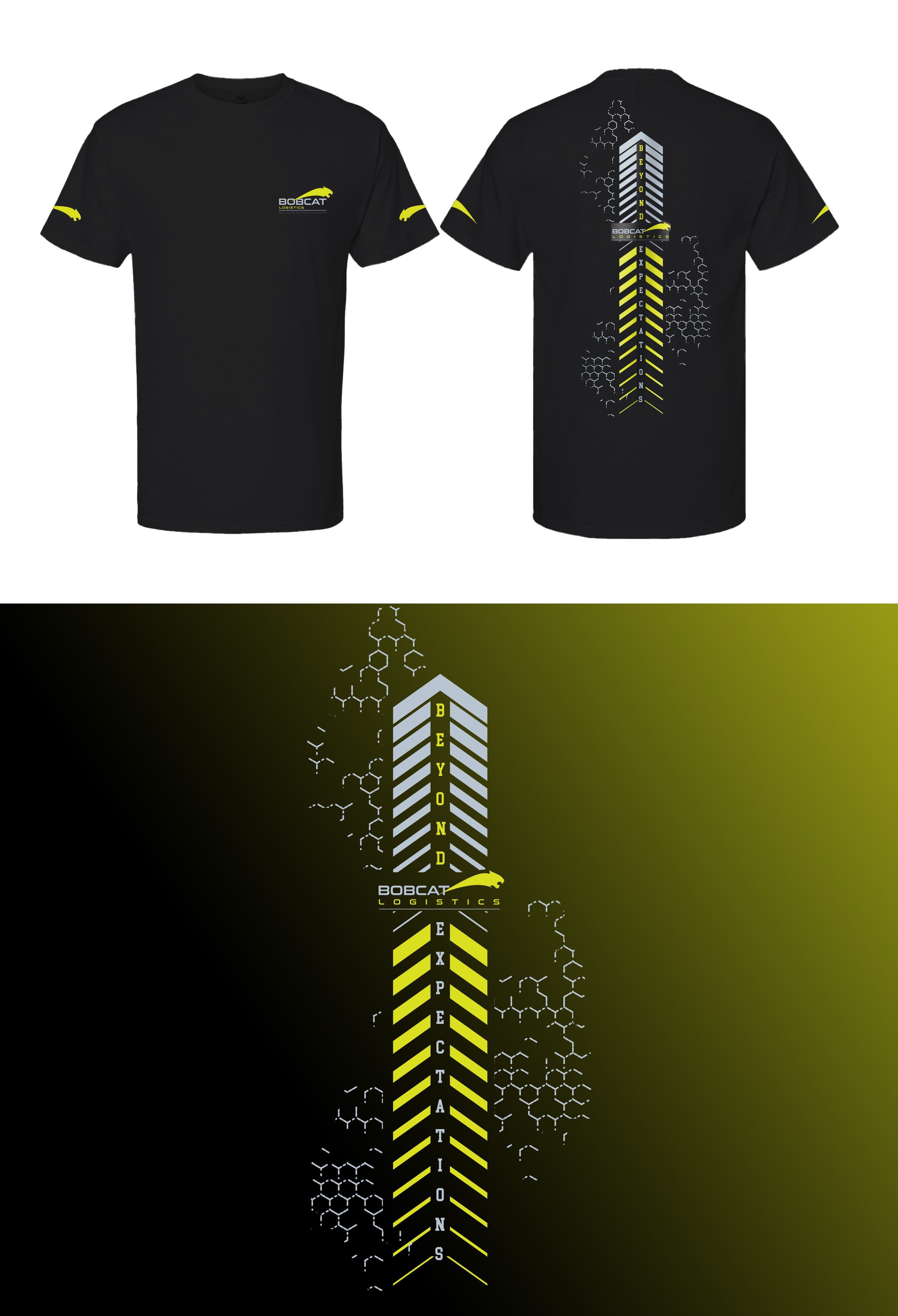 T-shirt Design by KickArt for Bobcat Logistics Ltd | Design #36417431