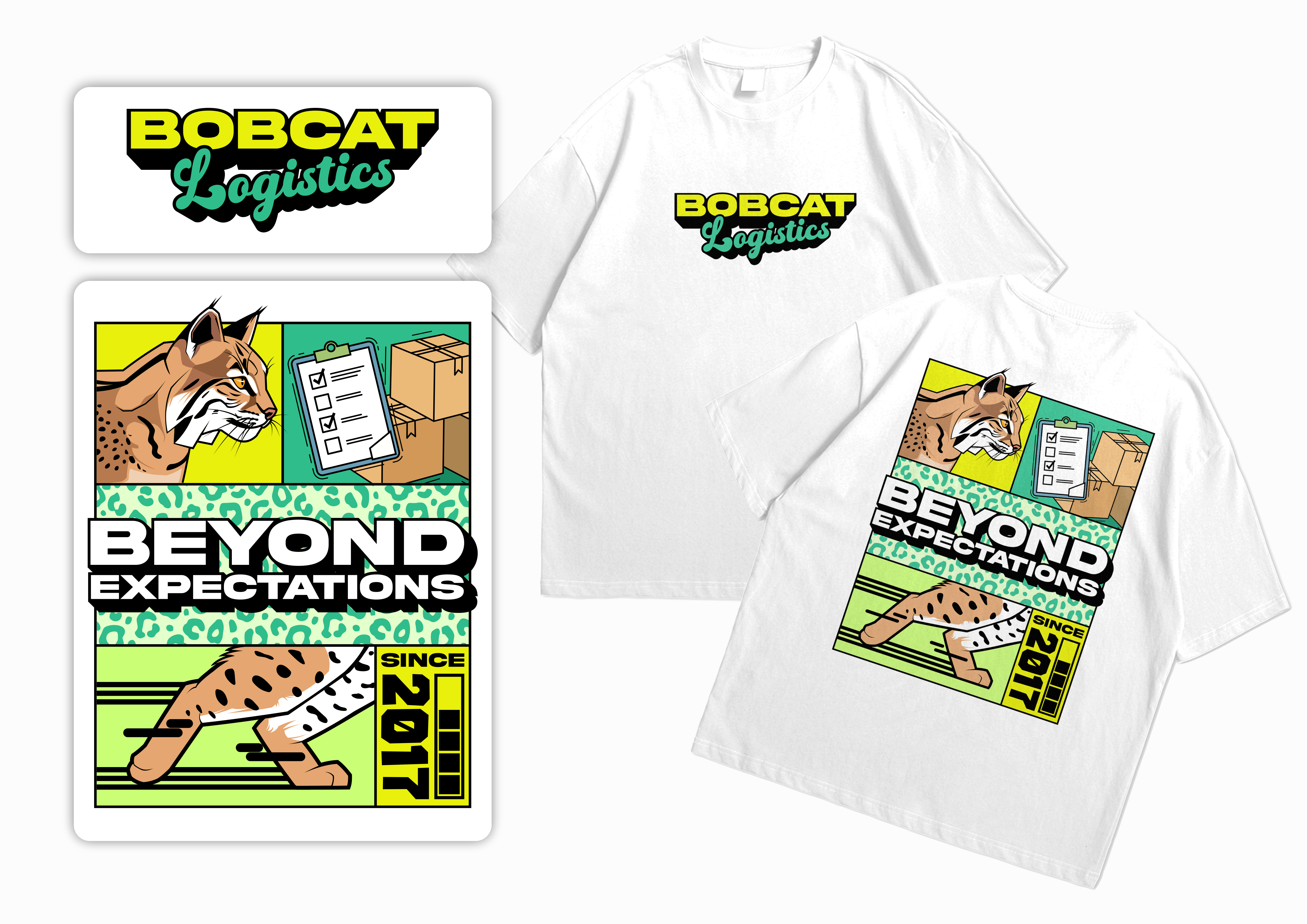 T-shirt Design by Genta Noval S for Bobcat Logistics Ltd | Design #36385680