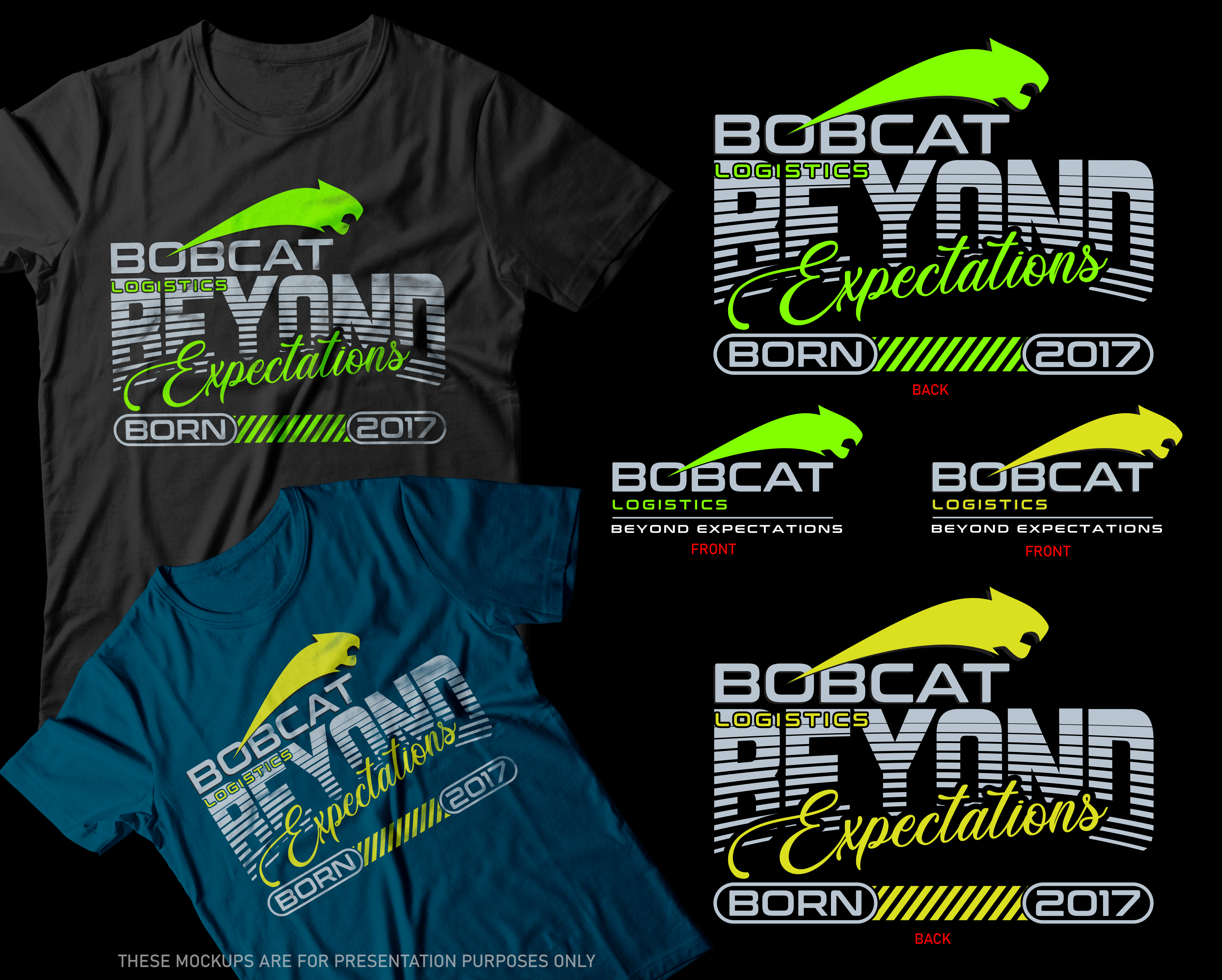 T-shirt Design by Nasima Ak for Bobcat Logistics Ltd | Design #36388066